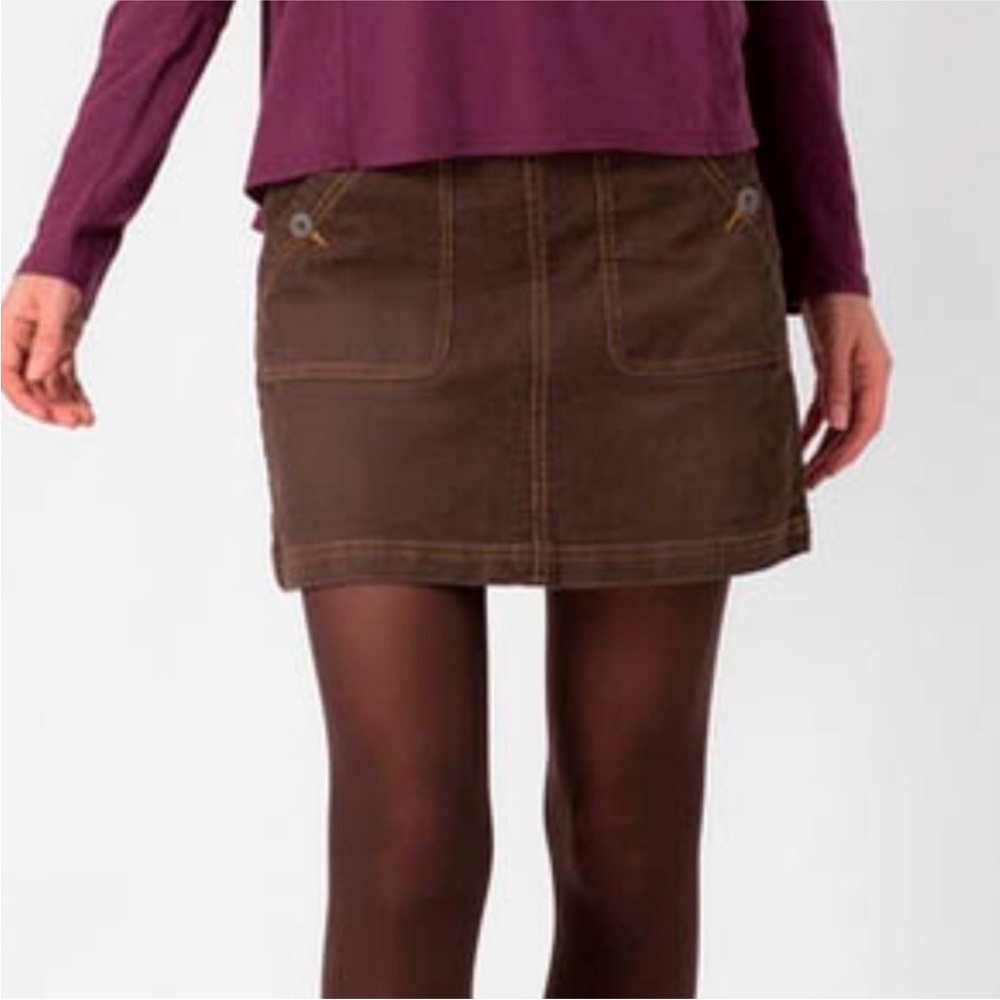 Prana Canton Cord Mini Skirt